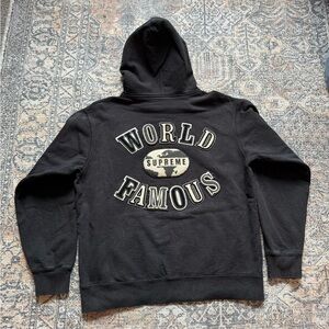 Supreme World Famous Zip-Up Hoodie